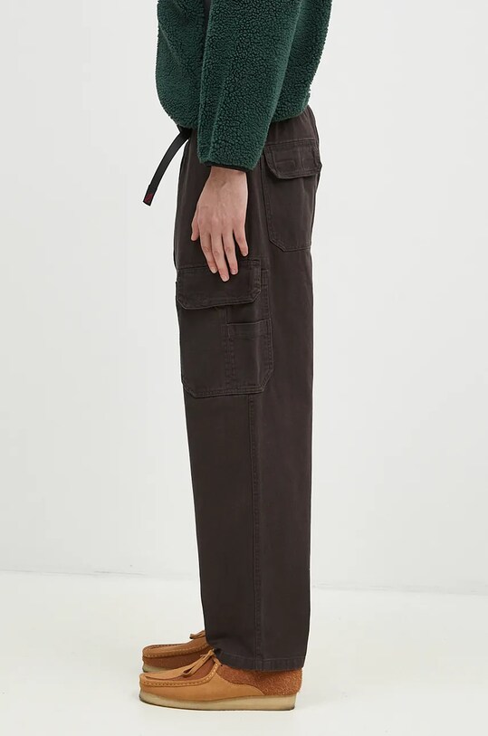 Памучен панталон Gramicci Summit Cargo Pant G4FM.P008 кафяв AW24