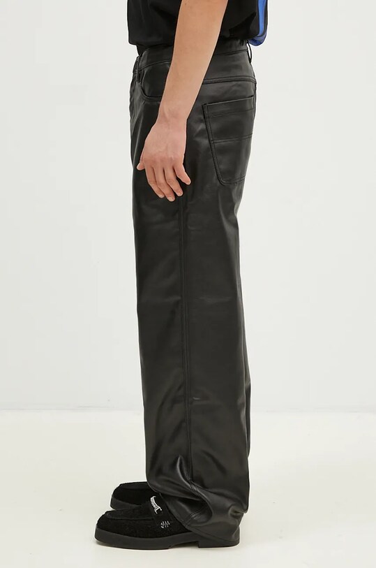 PLEASURES pantaloni in cotone Latex Formula P24F039 nero AW24
