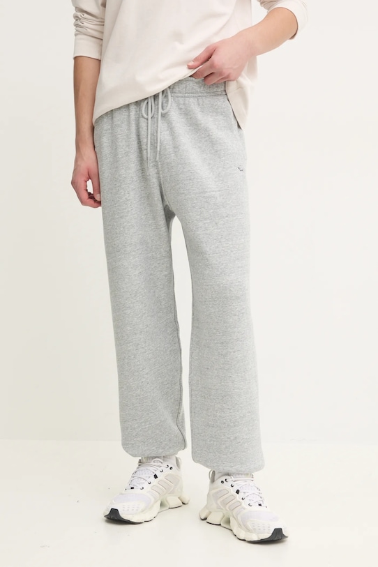 Tepláky Abercrombie & Fitch pletenina sivá KI134.4099.110