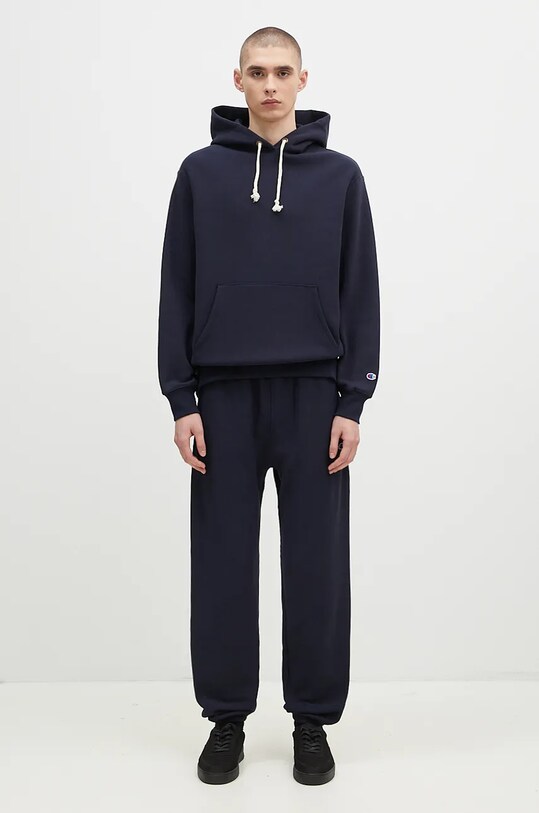 Tepláky Champion Elastic Cuff Pants 220709. námořnická modř