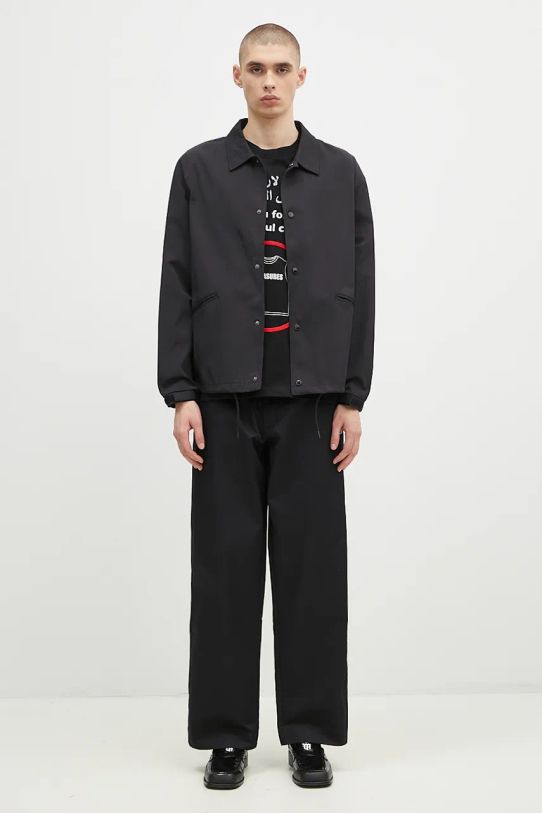 Παντελόνι Champion Straight Hem Pants μαύρο 220715