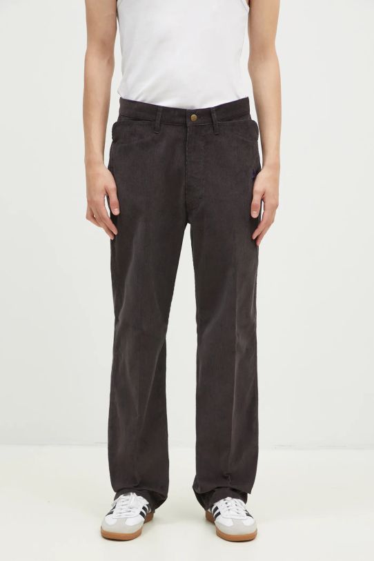 Κοτλέ παντελόνι Needles Straight Jean κοτλέ μωβ PU217