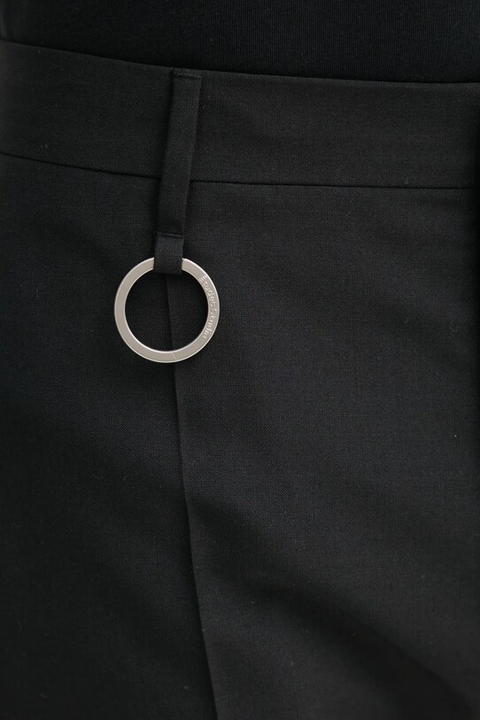 Études Studio pantaloni din lana negru H24MMTRO851