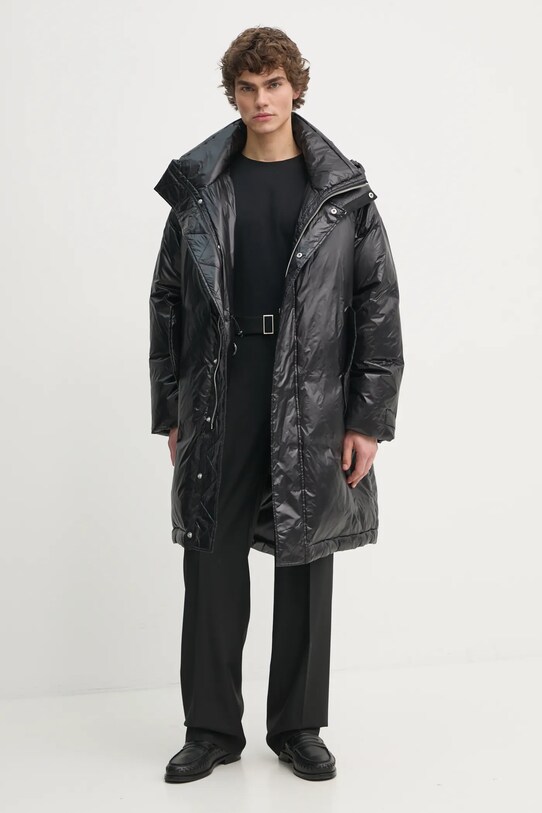 Études Studio pantaloni din lana H24MMTRO870 negru AW24