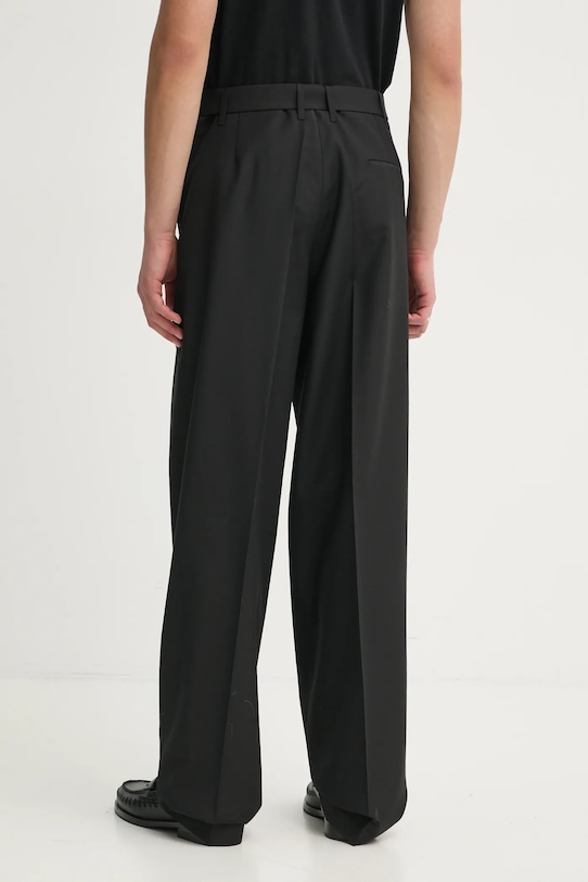 Oblečenie Nohavice s prímesou vlny Études Studio H24MMTRO870 čierna