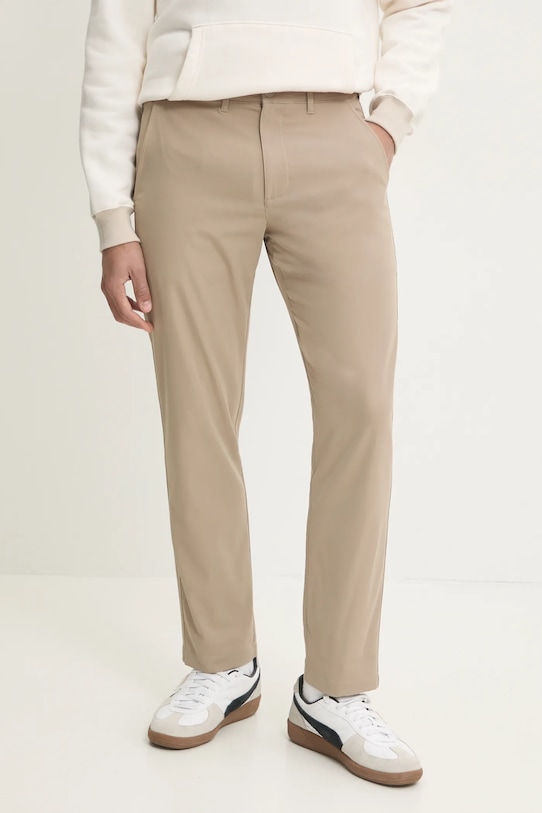 Abercrombie & Fitch pantaloni drept bej KI130.4097.400