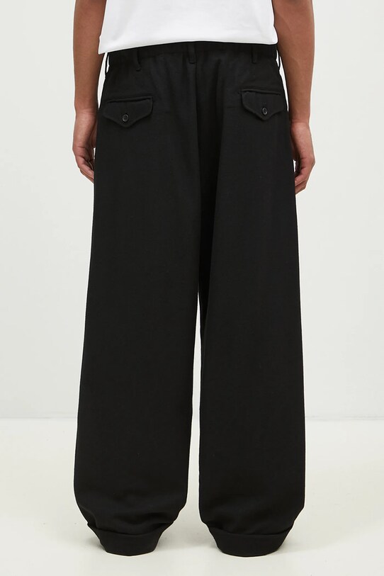 Odzież Engineered Garments spodnie z domieszką wełny Oxford Pant 24F1F031.SD045 czarny