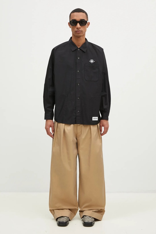 Engineered Garments pantaloni Oxford Pant bej 24F1F031.ZT146