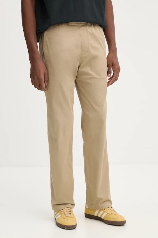 Hollister Co. pantaloni drept bej KI330.4139.475