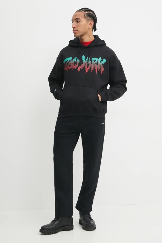 Tepláky Hollister Co. KI334.4120.900 černá AW24