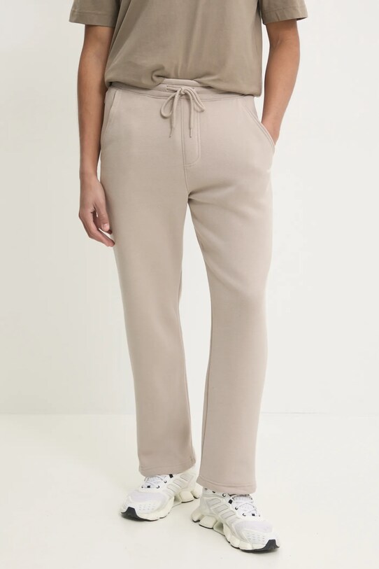 Hollister Co. pantaloni de trening tricotaj bej KI334.4131.410