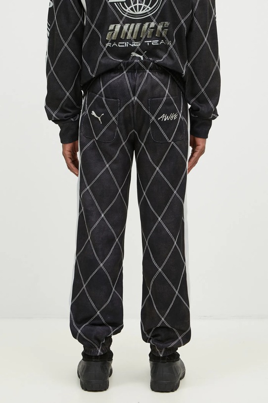 Tepláky Puma Puma x A$AP ROCKY Distressed Sweat Pant vzorovaný čierna 631124