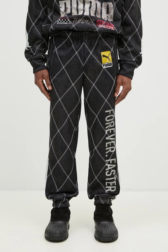 Odzież Puma spodnie dresowe Puma x A$AP ROCKY Distressed Sweat Pant 631124 czarny