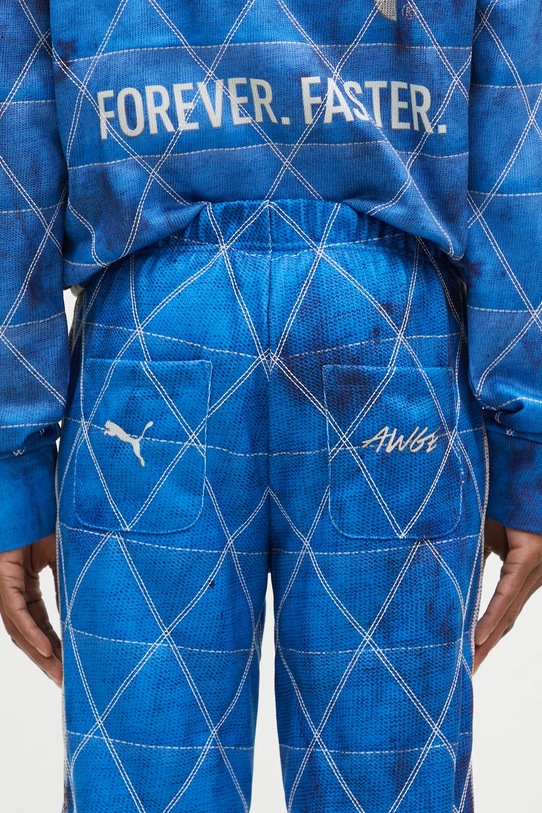 Tepláky Puma Puma x A$AP ROCKY Quilted 631123 modrá