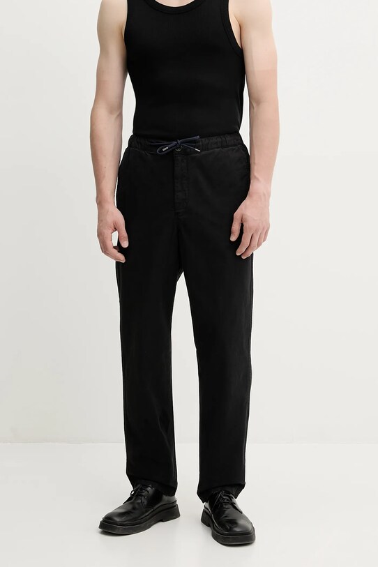 Kalhoty PS Paul Smith látka černá M2R.028Z.P21553
