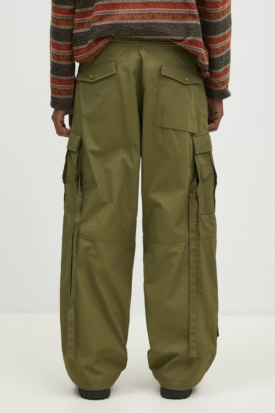 Odjeća Pamučne hlače Maharishi Original Cargo Snopants Loose 5300.OLIVE zelena