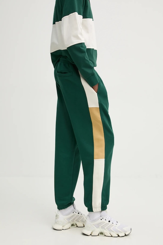 Converse pantaloni della tuta maglia verde 10027594.A01