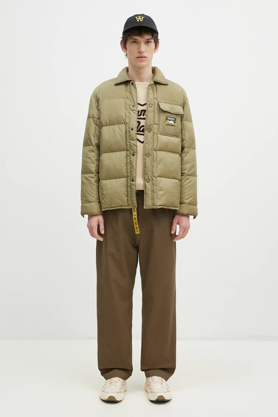 Памучен панталон Human Made Easy Pants HM28PT018 зелен