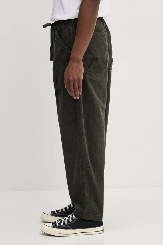 Manastash corduroy trousers 8W Cocoon 7924210013 green AW24