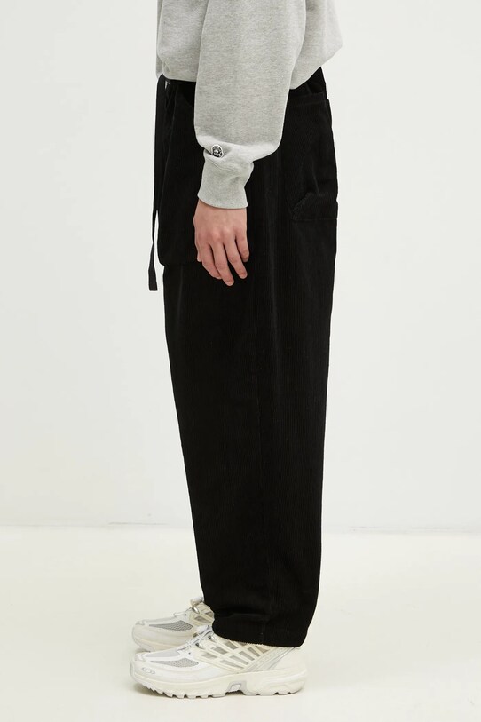 Вельветовые брюки Manastash 8W Cocoon 7924210013 чёрный AW24