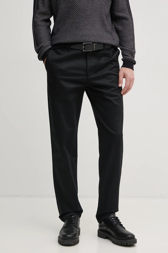 Nohavice Armani Exchange s elastanom čierna XM000134.AF10517