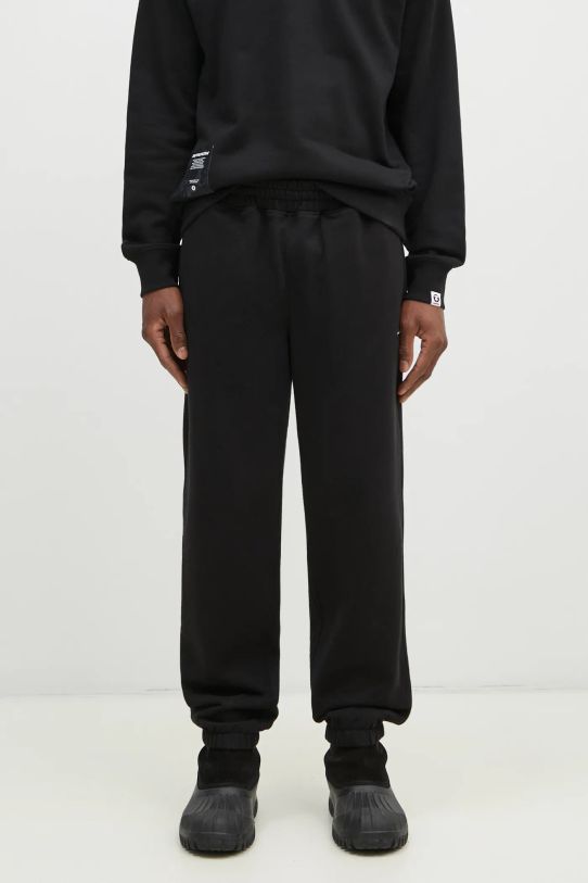 thisisneverthat spodnie dresowe bawełniane T.N.T. Classic HDP Sweatpant gładkie czarny TN243TPAWP05