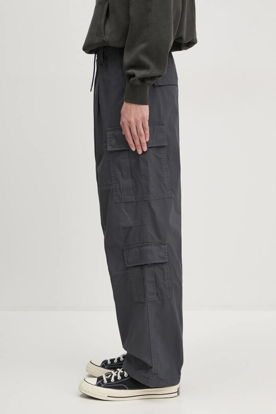 Βαμβακερό παντελόνι thisisneverthat BDU Pant TN243WPARP02 γκρί AW24