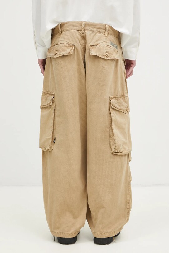 Clothing NEIGHBORHOOD cotton trousers 242SPNH.PTM01 beige