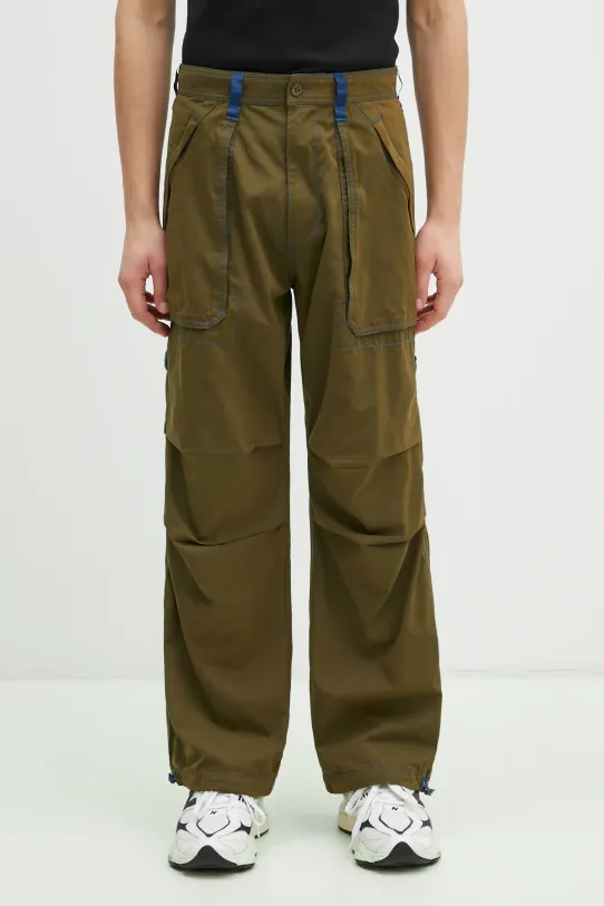 Панталон PLEASURES Public Utility права зелен P24W011