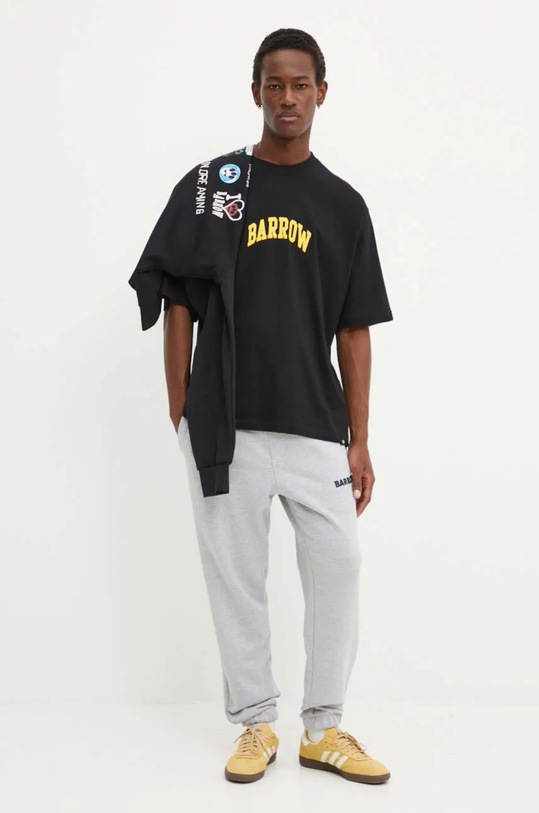 Donji dio trenirke Barrow F4BWUAFP135 siva AW24