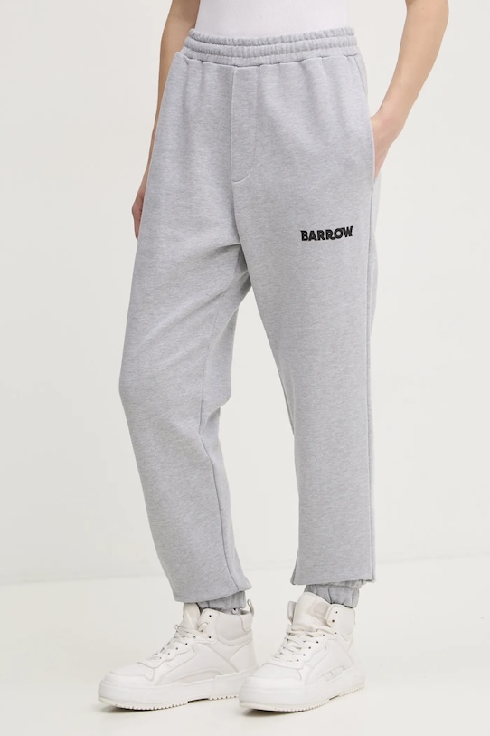 Odjeća Donji dio trenirke Barrow F4BWUAFP135 siva