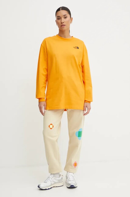 The North Face cotton joggers TNF x Yinka Ilori NF0A8AQ23X41 beige AW24