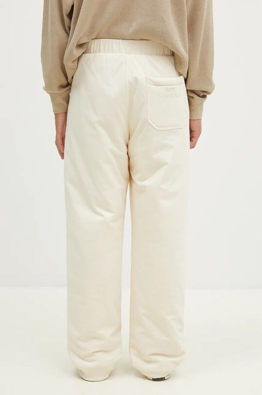 Abbigliamento A.P.C. pantaloni della tuta di cotone Jogging Cutback COHFL.M28091.AAD beige