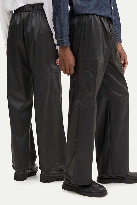 Kalhoty Rains Cargo Rain Pants Wide W3 high černá 18990.84
