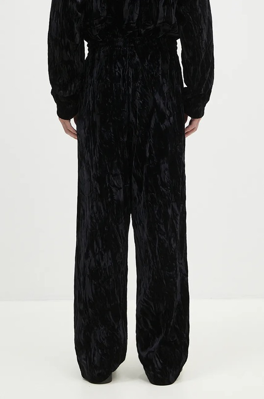 Clothing Martine Rose velour sweatpants Wide Leg Trackpant 165WF04001 black