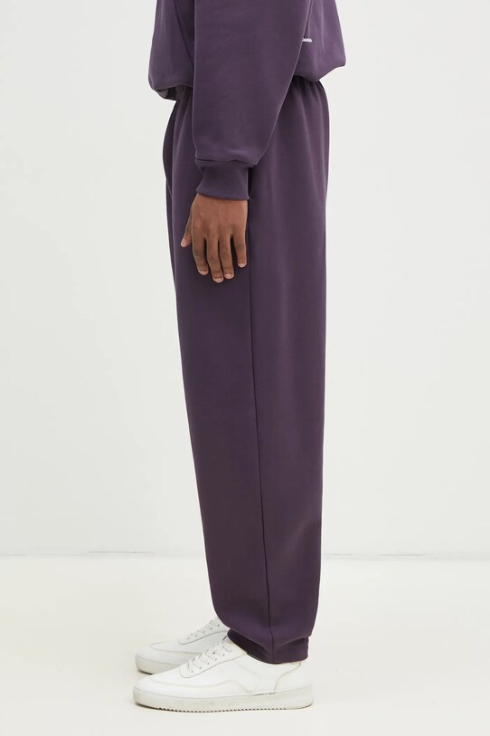 Îmbrăcăminte Pangaia pantaloni de trening din bumbac 10001759 violet