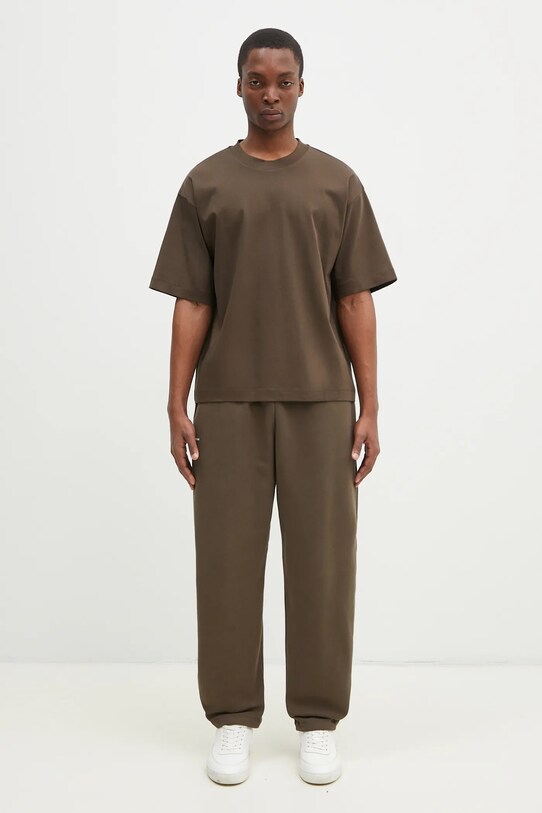 Pangaia pantaloni de trening din bumbac 10001759