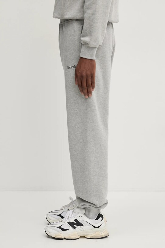 Одежда Хлопковые спортивные штаны No Problemo Mini Problemo Sweatpant NP30009.02 серый