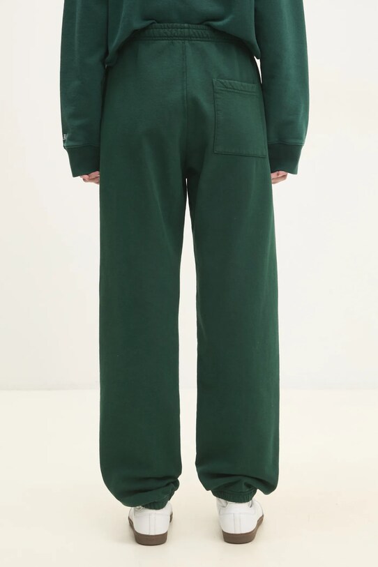 Sporty & Rich cotton joggers NY 94 PA036506034GR10 green AW24