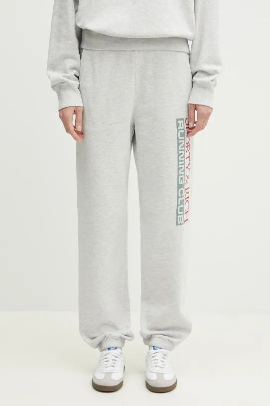 Sporty & Rich joggers Finish Line PA036514167GY03 gray AW24