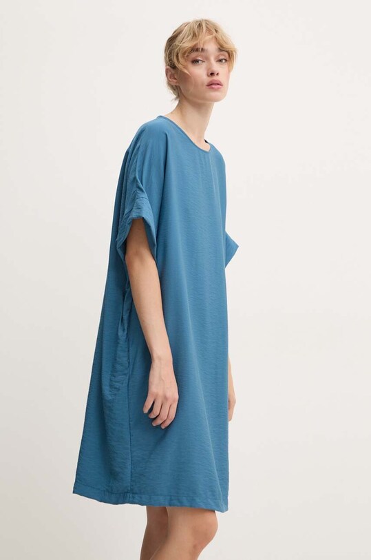 Bruuns Bazaar sukienka CressBBGigi dress BBW3477N turkusowy AW24