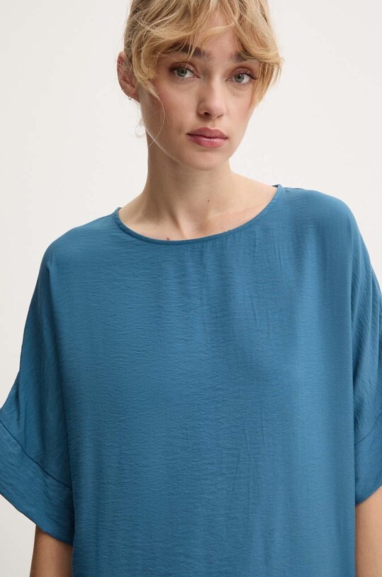 Bruuns Bazaar sukienka CressBBGigi dress BBW3477N turkusowy