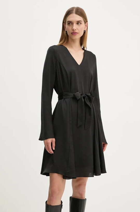 Bruuns Bazaar rochie AcaciaBBFrais dress mini negru BBW4034