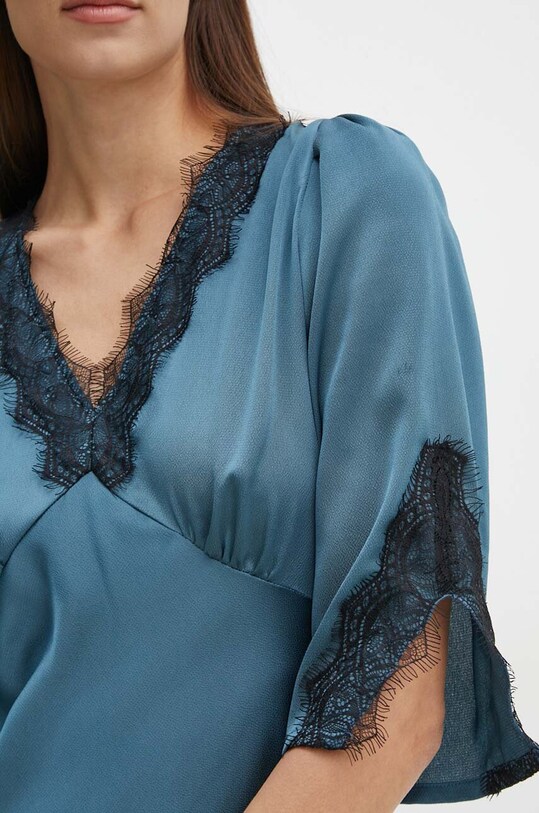 Bruuns Bazaar sukienka AcaciaBBDia dress BBW4036 granatowy