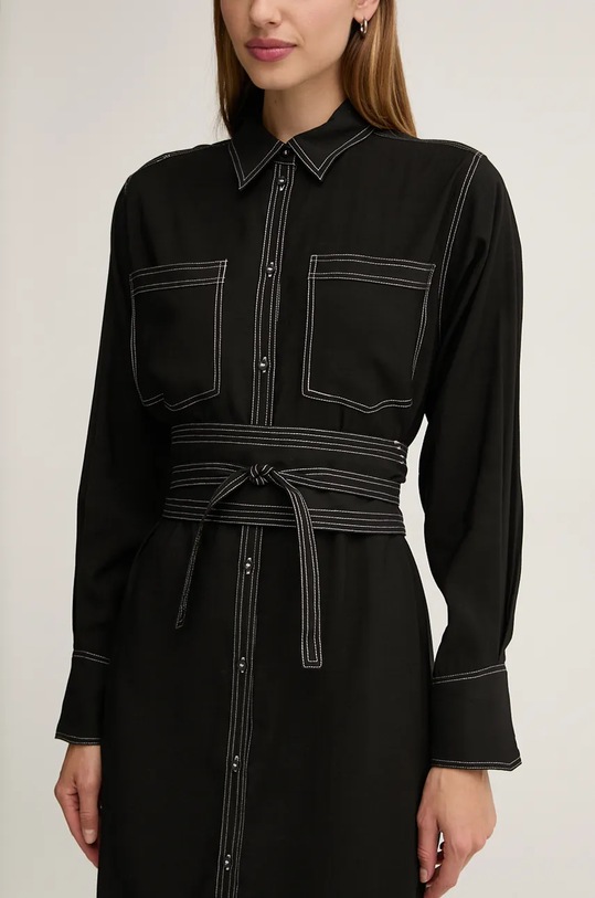 Bruuns Bazaar sukienka SalBBKontas dress czarny BBW4097