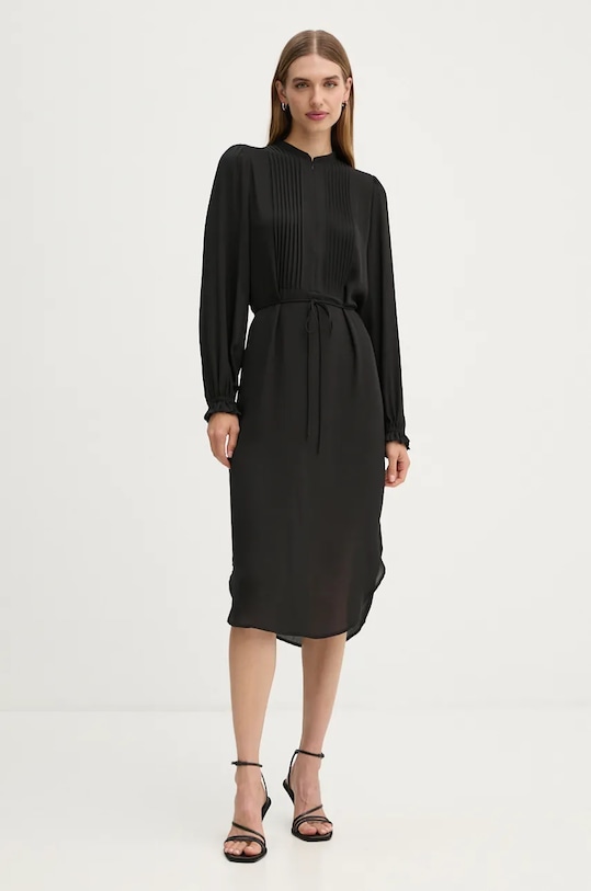 Bruuns Bazaar rochie CamillaBBFilla dress mini negru BBW4103