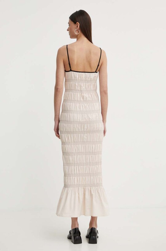 Bavlnené šaty Résumé BeauRS Dress 121871176 béžová AW24