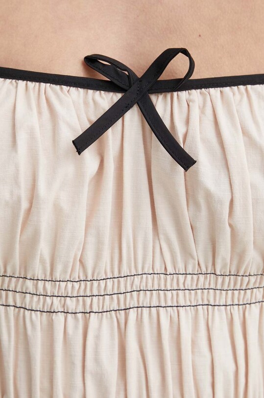 Bavlnené šaty Résumé BeauRS Dress 121871176 béžová