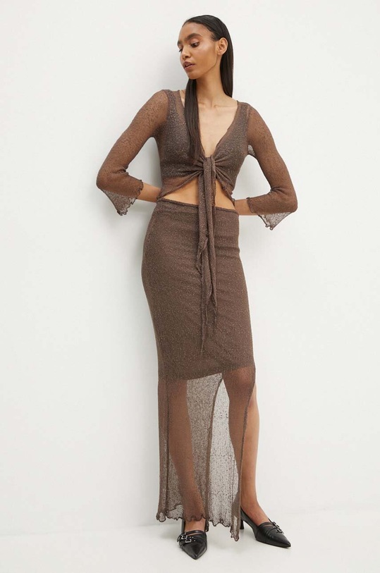 Одежда Платье и кардиган Résumé Bree 221331159 коричневый