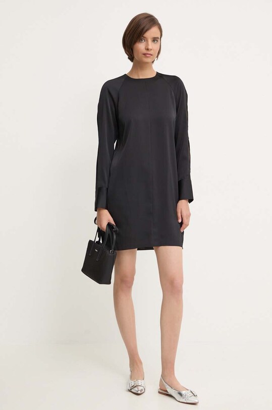 Šaty Calvin Klein K20K207160 čierna AW24